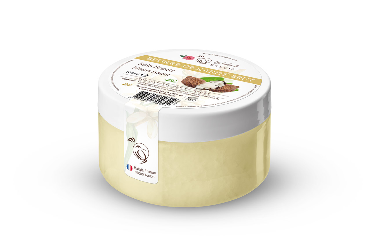 Pure Beurre de Karité Bio 100% Naturel
